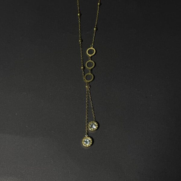 Golden Orbit Necklace
